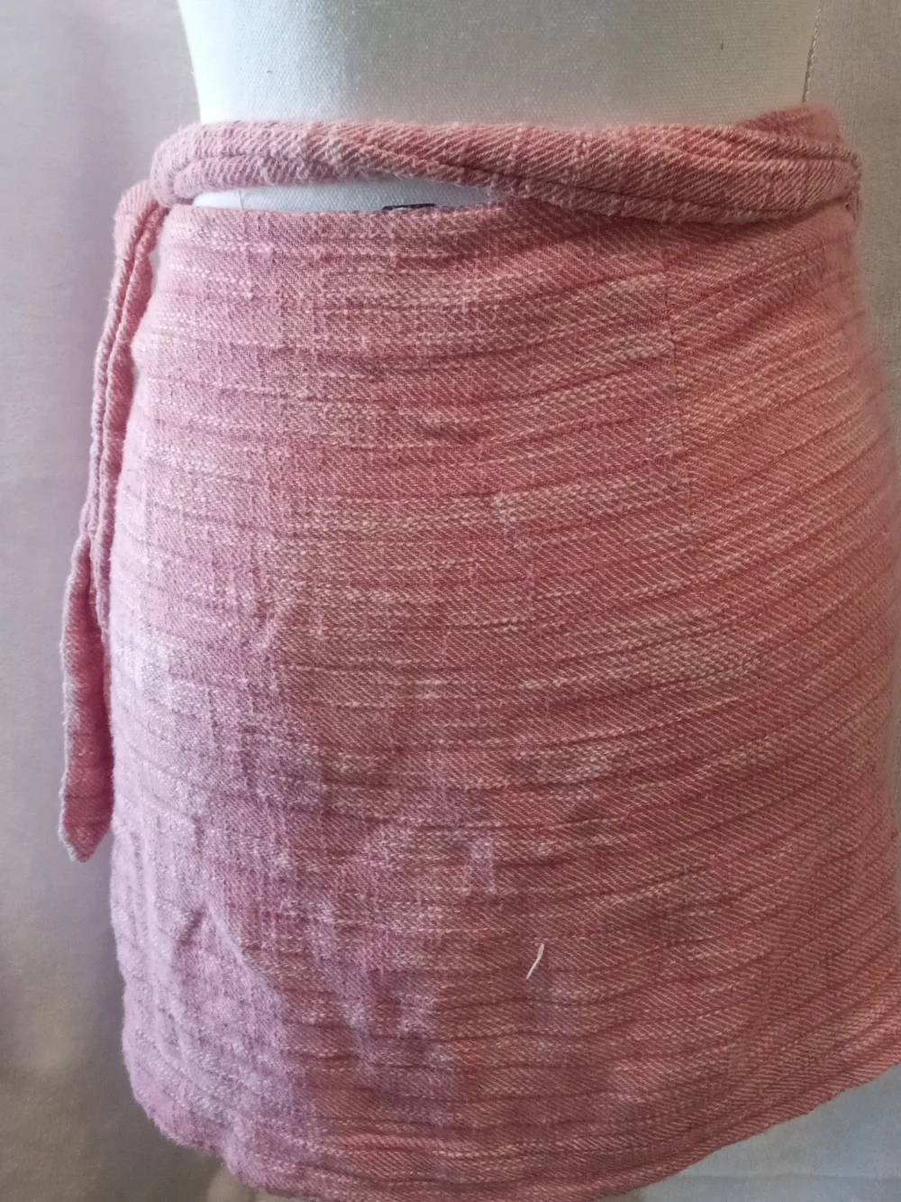 Free People Pink Lightweight Wrap Skirt Sarong